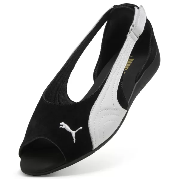  Дамски чехли PUMA SPEEDCAT SANDAL 404839_01 ПУМА ЧЕРНА/ПУМА БЯЛА 