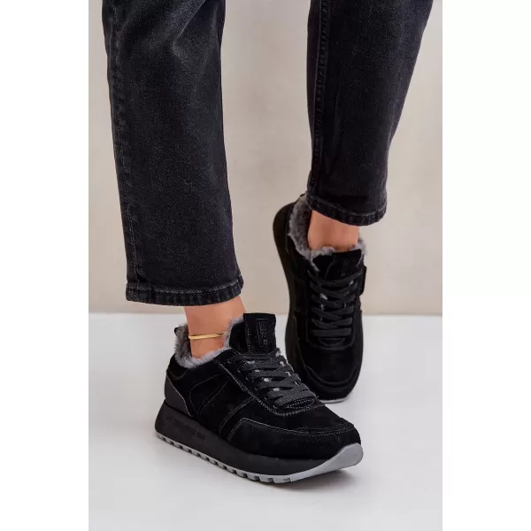  Дамски маратонки BIG STAR OO274580 BLACK Big Star Shoes 