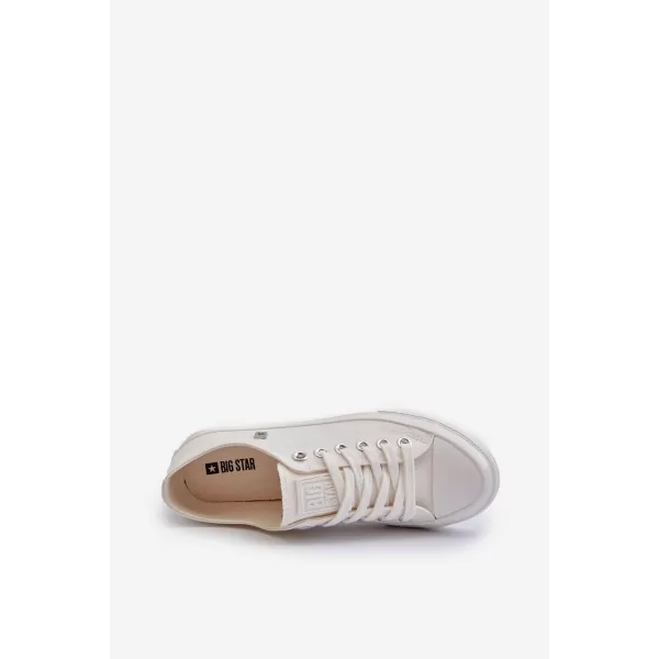  Дамски маратонки BIG STAR NN274285 WHITE Big Star Shoes 