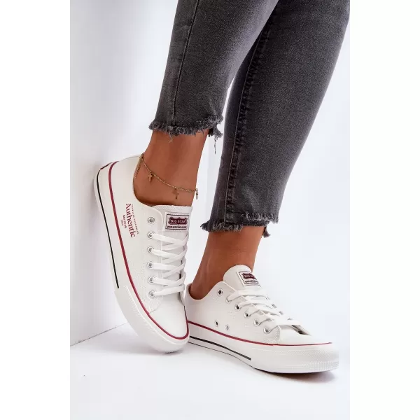  Дамски маратонки BIG STAR NN274235 WHITE Big Star Shoes 