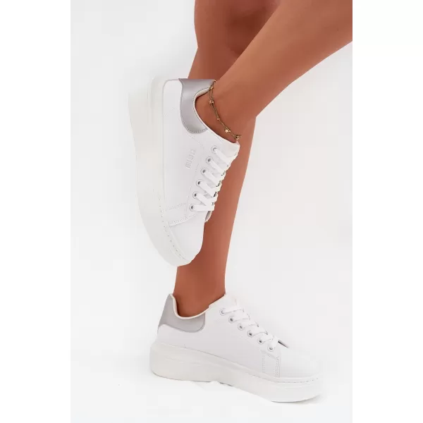  Дамски маратонки BIG STAR SS274245 WHITE Big Star Shoes 