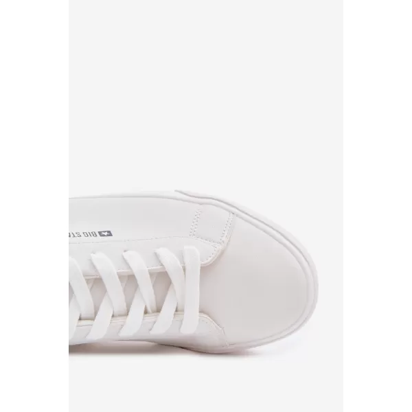  Мъжки маратонки BIG STAR TT174001 WHITE Big Star Shoes 