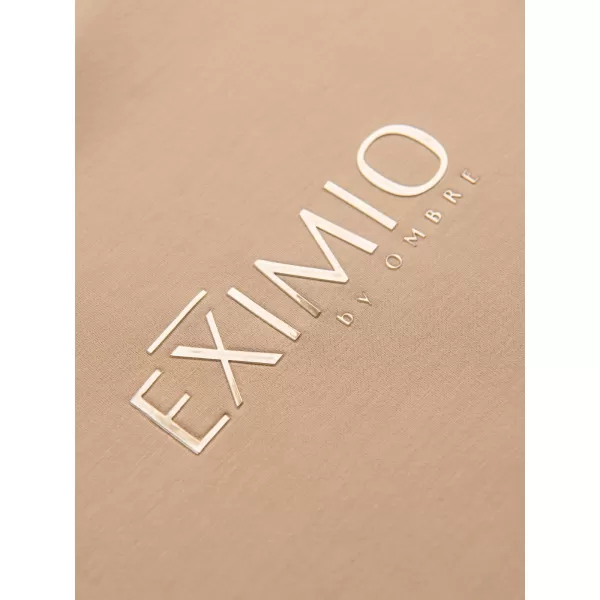  Мъжки суичър OMBRE OM-SNBC-0199 БЕЖОВО 