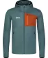 Мъжки суичър powerfleece NORDBLANC BRACKEN NBWFM8286 ТЪМНО ЗЕЛЕНО