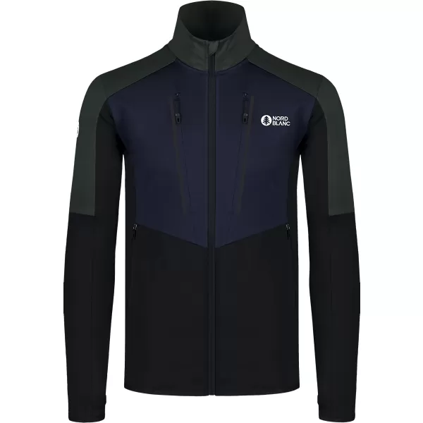  Мъжки суичър powerfleece NORDBLANC GROAN NBWFM8282 ЧЕРЕН 