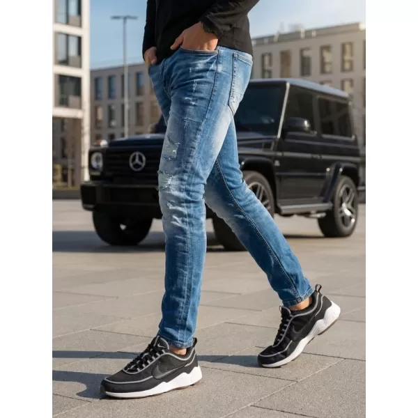  Мъжки панталон DSTREET UX3821 СИНЬО 