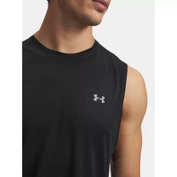  Мъжки потник UNDER ARMOUR UA VELOCITI TANK 6010888-001 ЧЕРЕН 