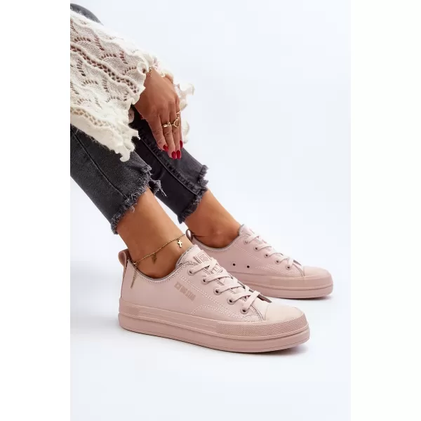 Дамски маратонки BIG STAR NN274851 NUDE Big Star Shoes 