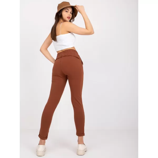  Дамски спортен панталон BASIC FEEL GOOD RV-DR-3589.07X ТЪМНО КАФЯВО 