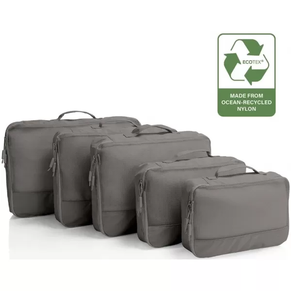  куфар HEYS Ecotex Packing Cube 5 Pc Set СИВ КАМЪК 