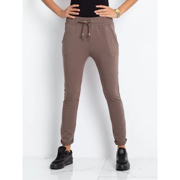  Дамски спортен панталон BASIC FEEL GOOD RV-DR-3698.08X КАФЯВО 