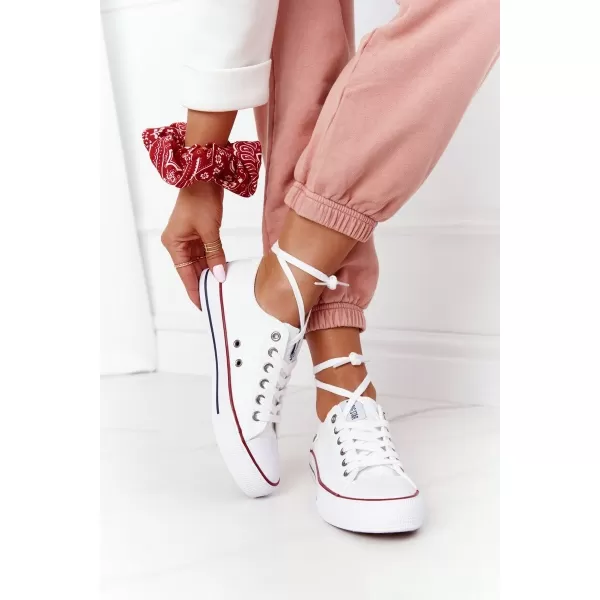  Дамски маратонки BIG STAR DD274336 WHITE Big Star Shoes 