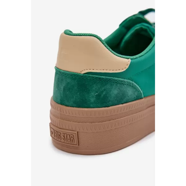  Дамски маратонки BIG STAR TT274163 GREEN Big Star Shoes 