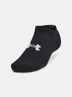 Чорапи UNDER ARMOUR UNISEX UA TC NO SHOW (3 PÁRY) 1386313-001 ЧЕРЕН
