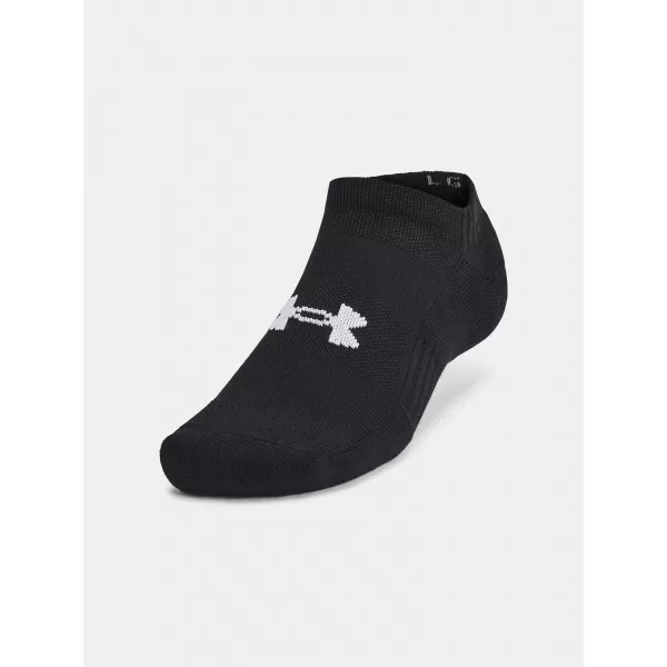  Чорапи UNDER ARMOUR UNISEX UA TC NO SHOW (3 PÁRY) 1386313-001 ЧЕРЕН 