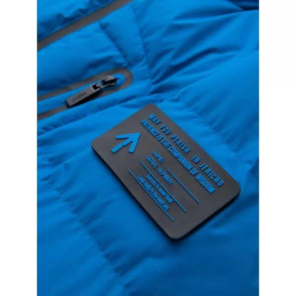 Мъжко яке OMBRE OM-JAHP-0302 СИНЬО 