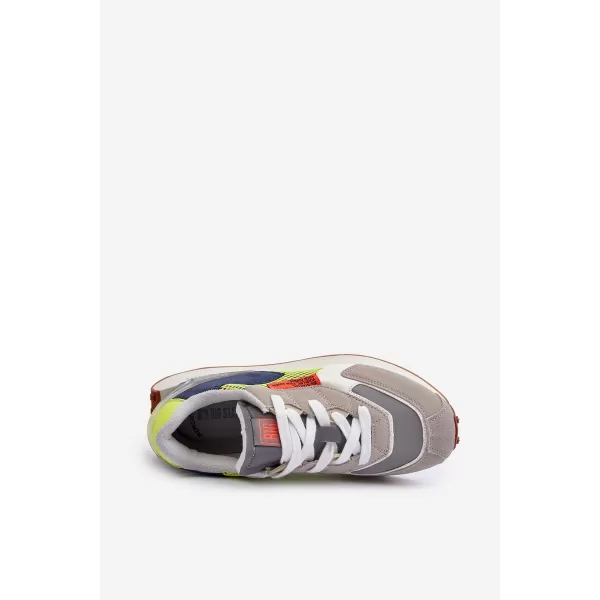 Мъжки маратонки BIG STAR NN174344 GREY Big Star Shoes 