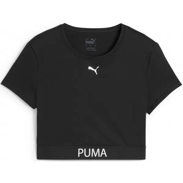  Дамска тениска PUMA W STRONG TEE - SHORT 526805-01 ПУМА ЧЕРНА 