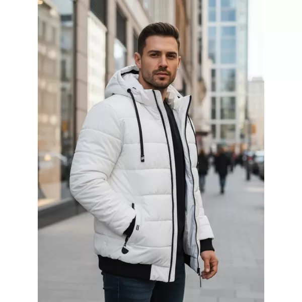  Мъжко яке DSTREET TX5096 БЯЛО 
