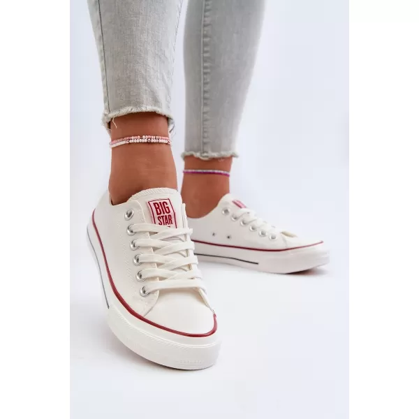  Дамски маратонки BIG STAR NN274274 WHITE Big Star Shoes 