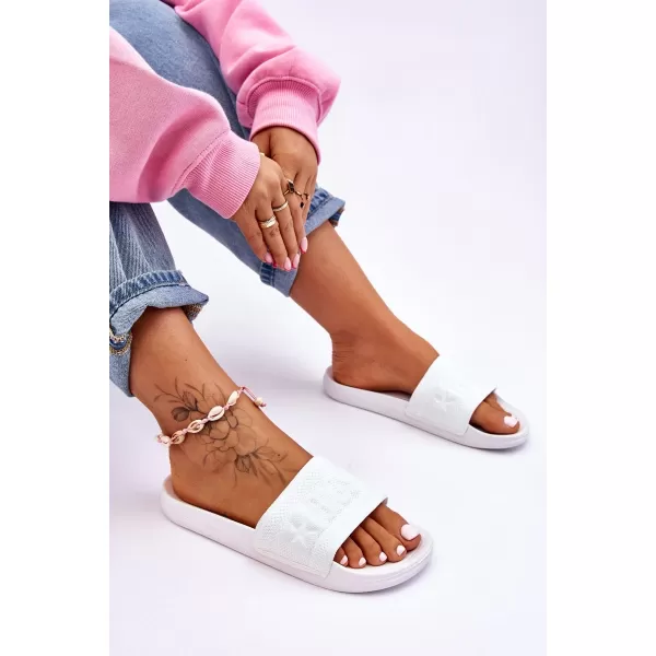  Дамски чехли BIG STAR LL274A159 WHITE Big Star Shoes 