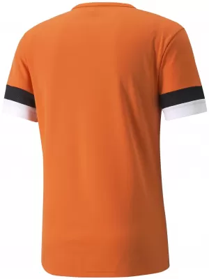 Мъжка функционална тениска PUMA TEAMRISE JERSEY 704932-08 ЗЛАТЕН МАК/ЧЕРЕН/БЯЛ