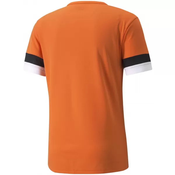  Мъжка функционална тениска PUMA TEAMRISE JERSEY 704932-08 ЗЛАТЕН МАК/ЧЕРЕН/БЯЛ 