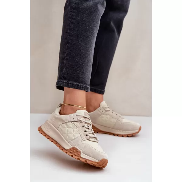  Дамски маратонки BIG STAR OO274A315 BEIGE Big Star Shoes 