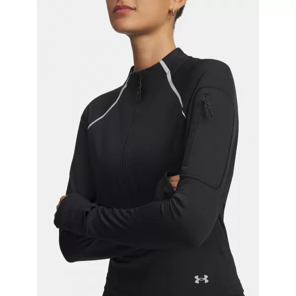  Дамска тениска UNDER ARMOUR UA VELOCITI PRO CW HALF ZIP 6004015-001 ЧЕРЕН 