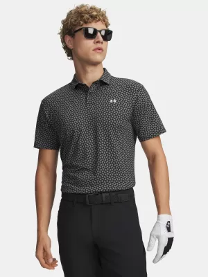 Мъжка тениска UNDER ARMOUR T2G PRINTED POLO 6012304-001 ЧЕРЕН