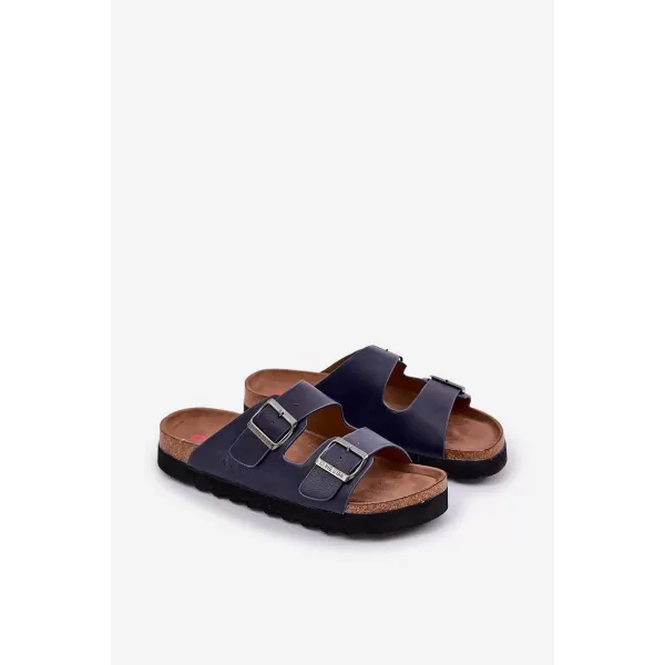  Мъжки чехли BIG STAR NN174530 BLUE Big Star Shoes 