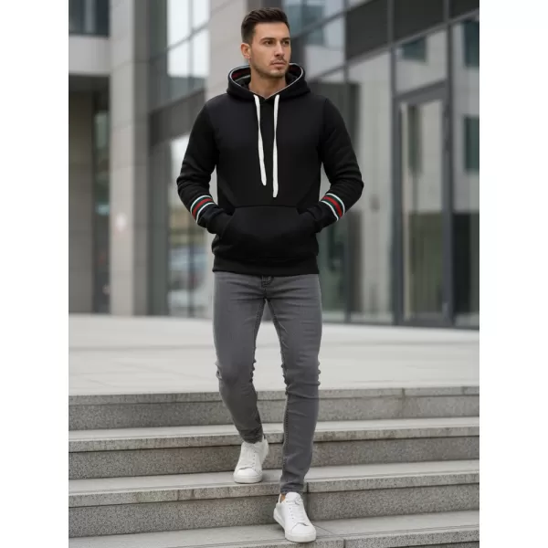  Мъжки суичър DSTREET BX5940 ЧЕРЕН 