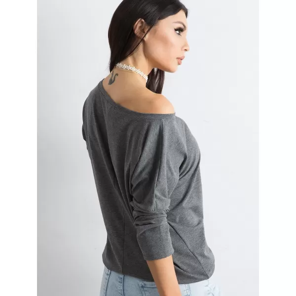  Дамска блуза BASIC FEEL GOOD RV-BZ-4691.36P ТЪМНО СИВО 