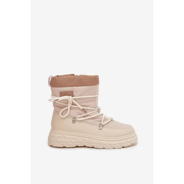  Дамски зимни боти LEE COOPER LCJ-25-44-3931 БЕЖОВО 