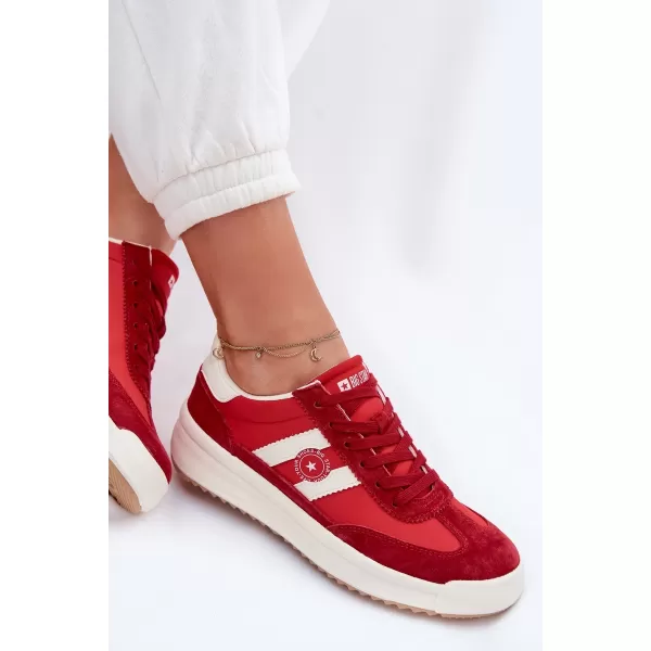  Дамски маратонки BIG STAR TT274158 RED Big Star Shoes 