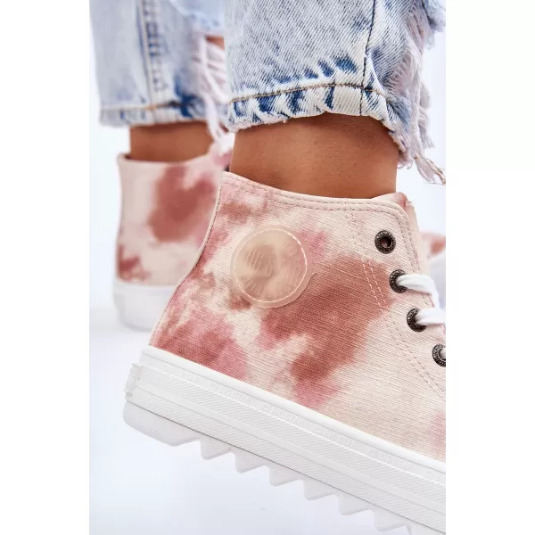  Дамски маратонки BIG STAR LL274048 BEIGE/NUDE Big Star Shoes 