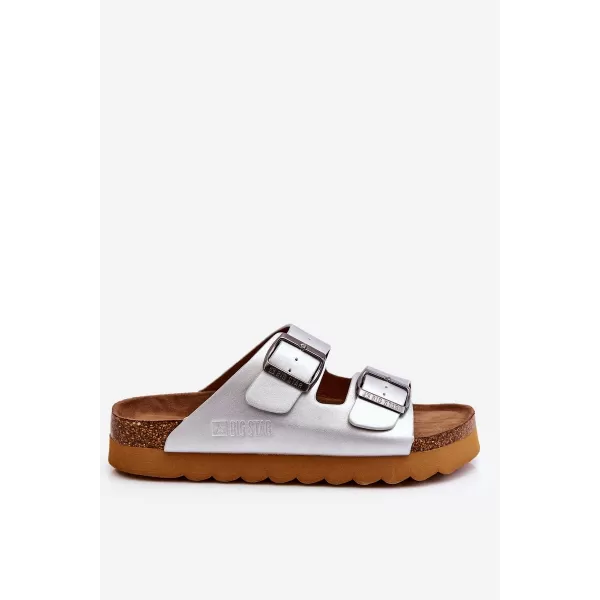  Дамски чехли BIG STAR LL274476 SILVER Big Star Shoes 