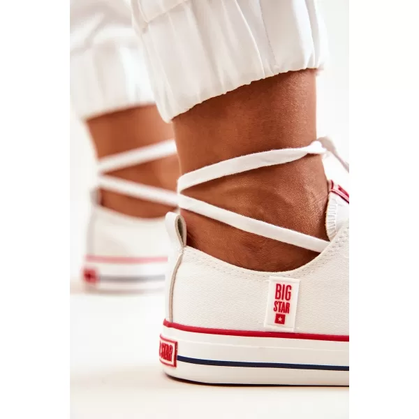  Дамски маратонки BIG STAR JJ274123 WHITE Big Star Shoes 