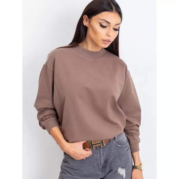  Дамски суичър BASIC FEEL GOOD RV-BL-5185.92P КАФЯВО 