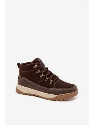 Мъжки обувки BIG STAR SS174263 BROWN/BEIGE Big Star Shoes