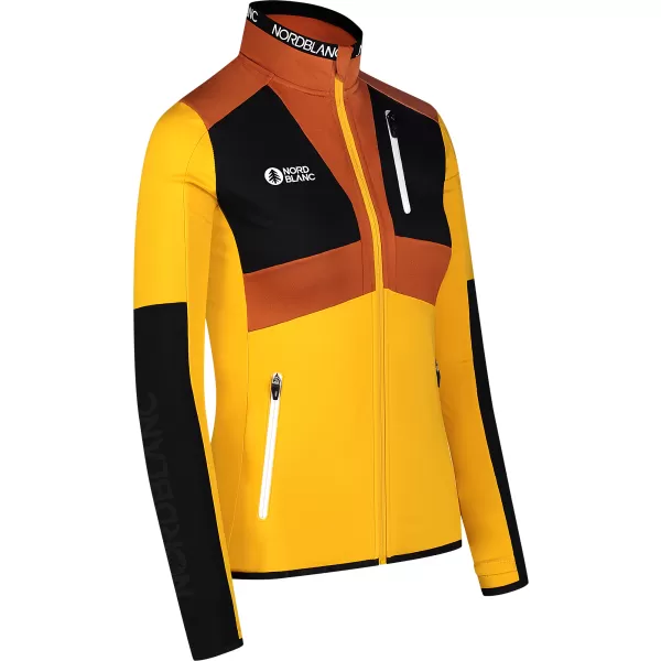  Дамски суичър powerfleece NORDBLANC RIVA NBWFL8289 КЕХЛИБАР 