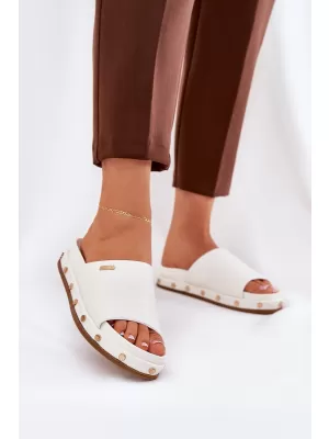 Дамски чехли BIG STAR RR274216 WHITE Big Star Shoes