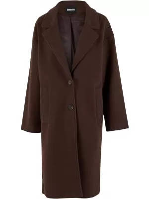 Дамско палто URBAN CLASSICS TB6073 ТОПЛО КАФЯВО