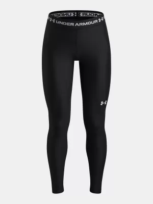 Клинове за момичета UNDER ARMOUR HEATGEAR LEGGING 6009975-001 ЧЕРЕН