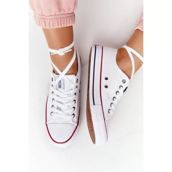  Дамски маратонки BIG STAR DD274336 WHITE Big Star Shoes 