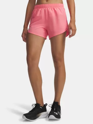 Дамски шорти UNDER ARMOUR UA FLY BY 3'' SHORTS 1382438-602 РОЗОВО