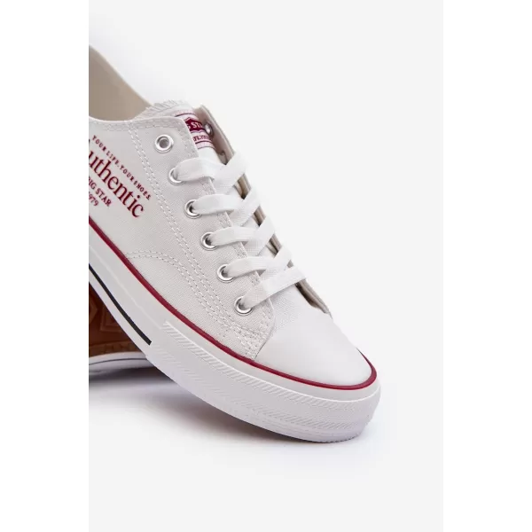  Мъжки кецове BIG STAR NN174006 WHITE Big Star Shoes 
