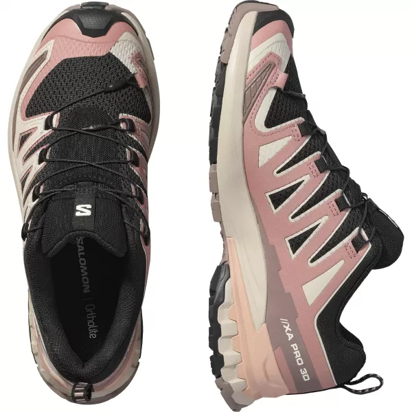  Дамски обувки SALOMON XA PRO 3D V9 W L47882800 ЧЕРНА/ЧЕРНА/МАХАГОНОВА РОЗА 
