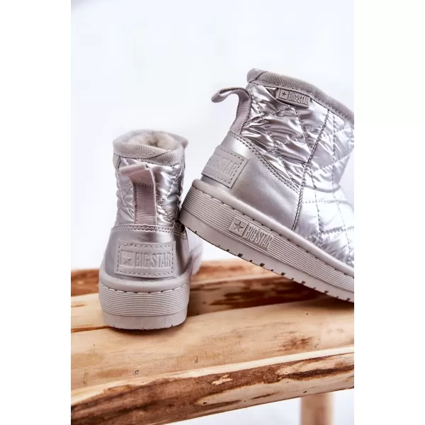  Детски ботуши за сняг BIG STAR KK374241 SILVER Big Star Shoes 