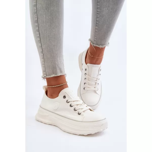  Дамски маратонки BIG STAR NN274126 WHITE Big Star Shoes 